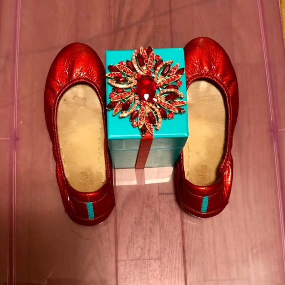 red diamond tieks size 7